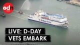 LIVE: D-Day Veterans Cross English Channel for France