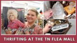 Let's go thrifting at the Tennessee Flea Mall | Thrift with me + thrift haul