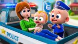 Little Police Helps Sick Baby – Sick Song – Funny Songs & Nursery Rhymes – PIB Little Song