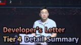 [Lost Ark] Letter from Developers, T4 detail summary