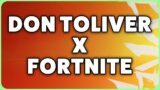 MORE Don Toliver Emotes & Jam Tracks Could be Coming to Fortnite!