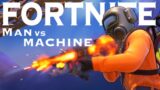 Man VS Machine… FORTNITE Challenge (NO cars/EMPs)