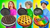 Me vs Grandma Cooking Challenge! Best Cake Decorating Parenting Hacks!