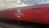 My first and last time seeing a Royal Mail train