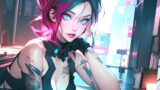 Neon Night City Beats | Anime Judy Playlist for focus | Cyberpunk 2077 Synthwave Music Mix
