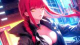 Neon Night City Beats | Anime Makima Playlist 98741 | Cyberpunk 2077 Synthwave Music Mix