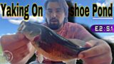 North Tribe Fishing ( S.1 E.2 ) Kayaking & Fishing On Horseshoe Pond , Maine ( FT. 207HIGHLIFE  )