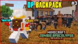OP BACKPACK | Minecraft Zombie Apocalypse | S2 | #3 | THE COSMIC BOY