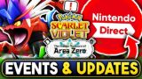 POKEMON NEWS! NEW EVENTS ANNOUNCED! NEW NINTENDO DIRECT UPDATES & RUMORS! NEW DETAILS & MORE!