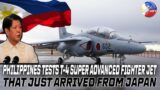 Philippines Tests T-4 Super Advanced Fighter Jet that Just Arrived from Japan