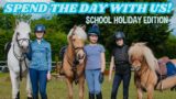 SPEND THE DAY WITH ME AND MY PONIES.. SCHOOL HOLIDAY EDITION!