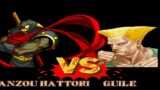 STREET FIGHTER2 Deluxe | NINJA HATTORI HANZO VS CLASSIC GUILE