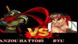STREET FIGHTER2 Deluxe | NINJA HATTORI HANZO VS CLASSIC RYU