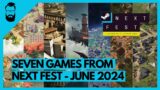 Seven Games From Steam NEXT FEST June 2024 | The Beards Retrospective