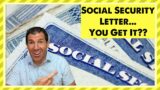 Social Security Letter – Watch for it to Arrive… Important