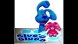 Special Mailtime Blue w/SF Pink Petal Bunny On A Blue’s Clues Mat