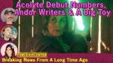Star Wars News | The Acolyte's Debut Numbers | Andor Season 2 writers | HasLab Cantina Revealed