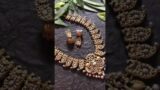 Terracotta Jewellery Set | Peacock Design