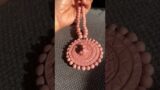 Terracotta Lakshmi pendant #terracotta jewellery otta