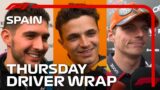 The Drivers Chat Ahead of the Triple Header! | 2024 Spanish Grand Prix