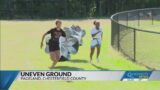 This SC track team has seen success despite practicing on dirt and grass