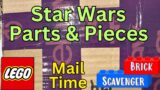 Tons of Star Wars Parts and Pieces on Lego Minifigure Mail Time