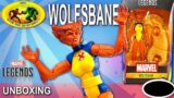 UNBOXING – Marvel Legends – WOLFSBANE – Hasbro – Zabu Build A Figure Wave Action Figure X-Men