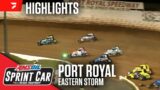 USAC Eastern Storm at Port Royal Speedway 6/15/24 | Highlights