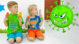 Vlad and Niki – Kids story about viruses | Stay healthy
