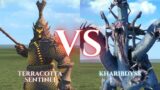 WARHAMMER III Total War : Terracotta Sentinel VS Kharibdyss