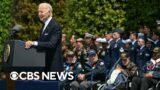 Watch: Biden speaks at D-Day commemoration ceremony