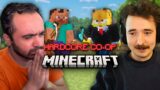 We tried beating Minecraft Hardcore Co-op… It was a disaster