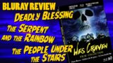 Wes Craven Collection:Bluray Review People Under the Stairs, Serpent & the Rainbow, Deadly Blessings