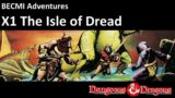 X1 The Isle of Dread – A BECMI adventure module review