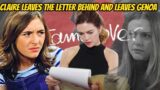 Y&R Spoilers Shock Claire left the letter and left Genoa in tears – being chased away by Katie