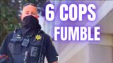 6 Cops Try INTIMIDATION TACTICS On Cameraman In Sheriffs CarPark