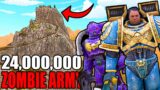 All SPACE MARINE Legions Mountain Fortress vs 24 MILLION ZOMBIES!? – UEBS 2: Warhammer 40k Mods