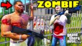 Franklin Become Most Dangerous Zombie And Attack Trevor In GTA 5 | SHINCHAN and CHOP