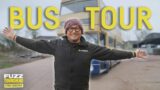 Fuzz Townshend Bus Tour | EXCLUSIVE and rare look at Fuzz's Classic Daimler Fleetline bus
