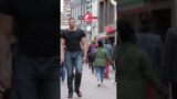 GIANT 7 feet 2 inches tall Dutch Giant – reaction in Amsterdam to the bodybuilder!!! Wow that's tall