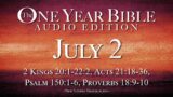 July 2 – One Year Bible Audio Edition