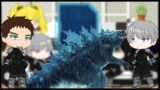 Kaiju No. 8 React To Godzilla as a new Kaiju | Gacha react [Part 1+2]