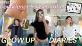 LET'S TALK: CONFIDENCE & INSECURITIES || Glow Up Diaries, buying my dream wardrobe & try on haul