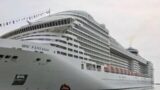 MSC Fantasia, Katakolo cruise port, Greece