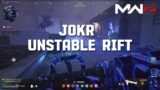 MW3 Zombies – JOKR ONLY but We BROKE the Unstable Rift (Season 4 Reloaded MWZ)
