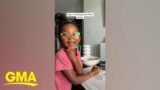 Mom's videos about cutting back screen time and encouraging letter learning go viral