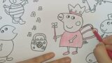 Peppa Pig e sua Turminha em um festa a fantasia