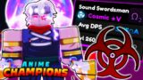 Playing the *NEW* GALAXY 3 In Anime Champion Simulator!