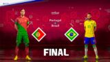 Portugal Vs Brazil – World Cup Final (Fifa 23 Gameplay)