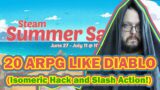 Steam Summer Sale 2024 – 20 ARPG games like Diablo! Isometric Hack and Slash Action!